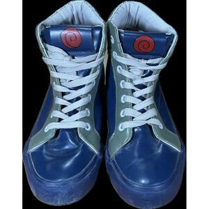Naruto Shippuden Kakashi Hatake Ground Up Hi-Top Sneakers Shoes‎ Size 6